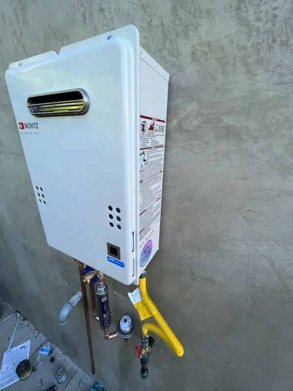 Tankless water heater installation for Stewart Town homes